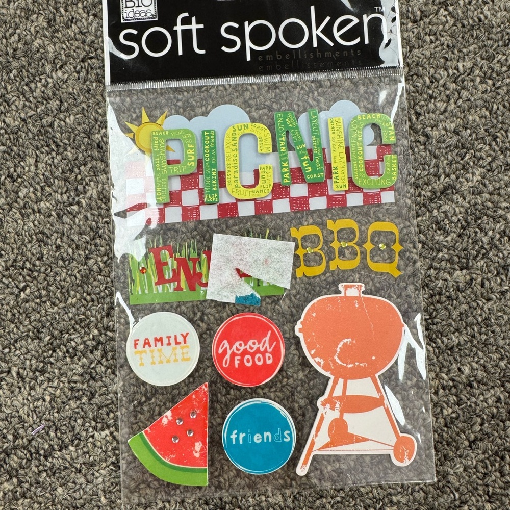 15 Unopened Scrapbooking Sticker Sets